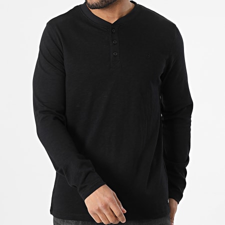 Blend - Tee Shirt Manches Longues 20717180 Noir