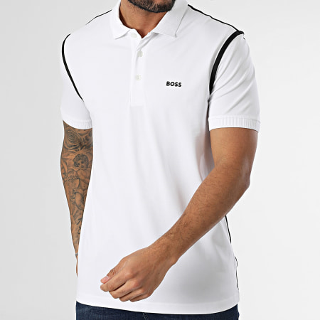 BOSS - Polo de manga corta Paddy 50531020 Blanco