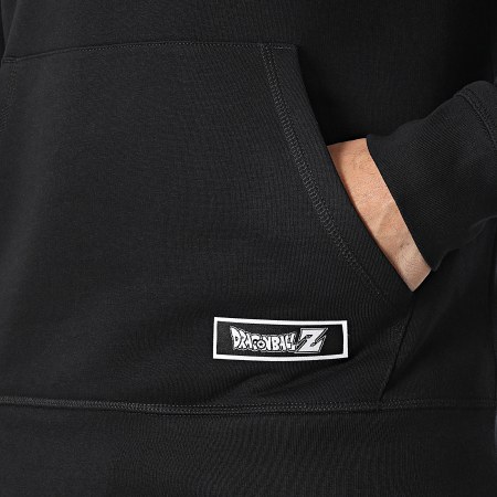 Dragon Ball Z - Sweat Capuche Badge Buu Noir