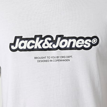 Jack And Jones - Pack De 5 Camisetas Vesterbro Negro Blanco Marrón Azul Marino Gris Carbón