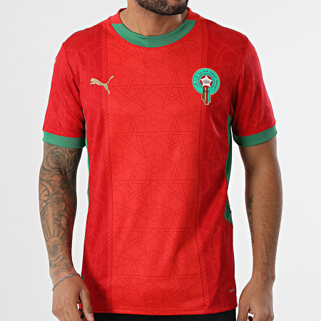 Maglia calcio Marocco Maglia FRMF Home Replica 777696 Rosso