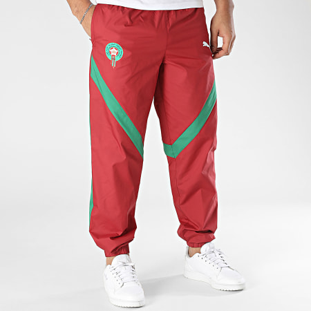 Puma FRMF Maroc Prematch Pantaloni da jogging 777732 Bordeaux Ryses