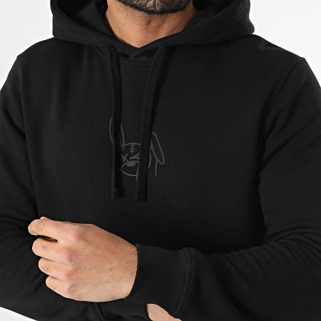 Sale Môme Paris - Sweat Capuche Lapin Dripping Graffiti Noir