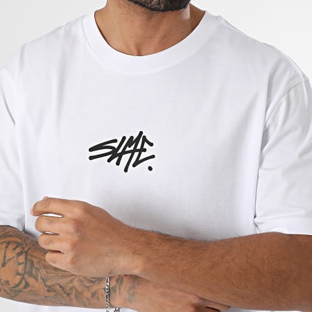 Sale Môme Paris - Tee Shirt Oversize Large SLME Blanc Noir