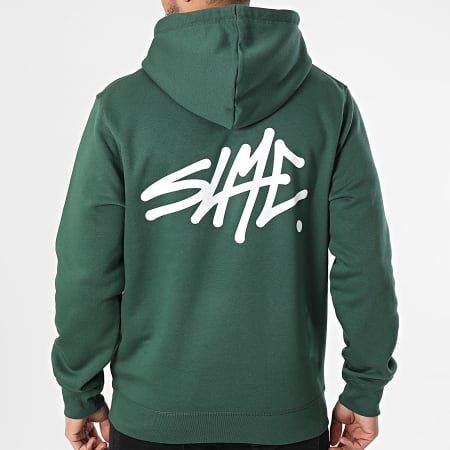 Sale Môme Paris - Sweat Capuche SLME Vert Blanc