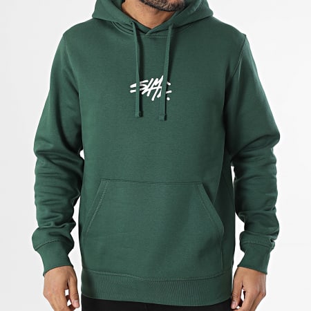 Sale Môme Paris - Sweat Capuche SLME Vert Blanc