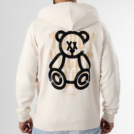 Teddy Yacht Club - Sudadera con cremallera Street Roll Beige