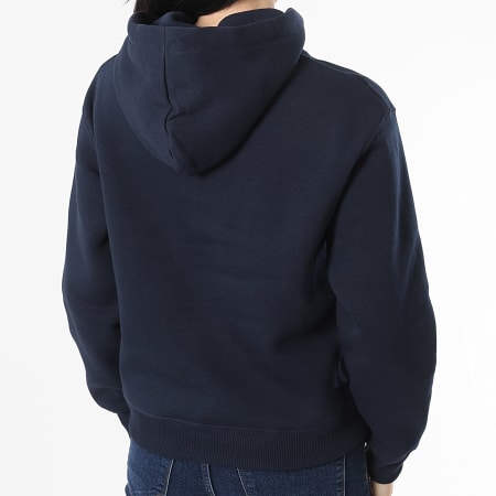 Tommy Hilfiger Sweat Capuche Femme Corp Logo 3598 Bleu Marine