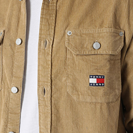 Tommy Jeans - Surchemise Cord 0671 Camel