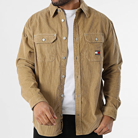 Tommy Jeans - Surchemise Cord 0671 Camel