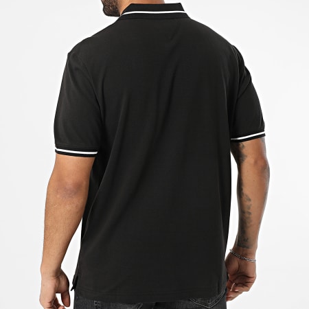 Tommy Jeans - Polo Manches Courtes Tipped 0745 Noir