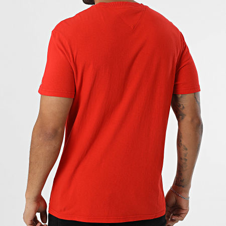 Tommy Jeans - Vintage Varsity Tee Shirt 0356 Rojo