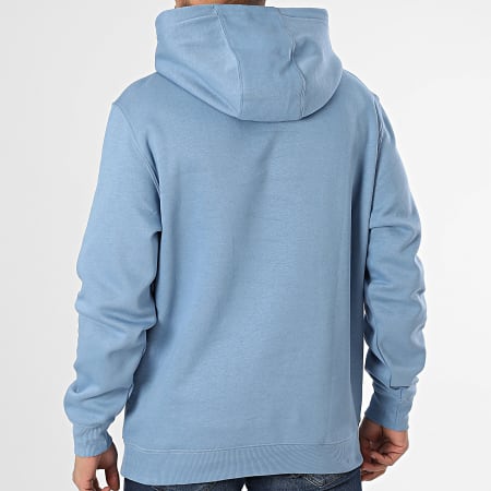 Tommy Jeans - Sweat Capuche Flag Fleece 0742 Bleu Clair