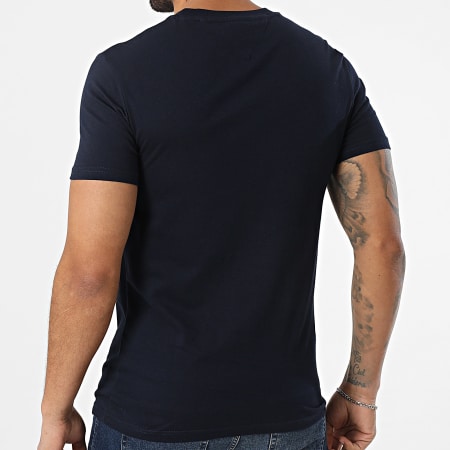 Tommy Jeans - Lot De 2 Tee Shirts Jersey 0687 Beige Bleu Marine