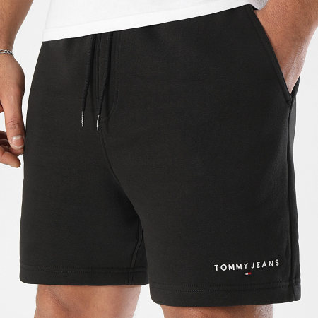 Tommy Jeans - Short Jogging Flag 0637 Noir