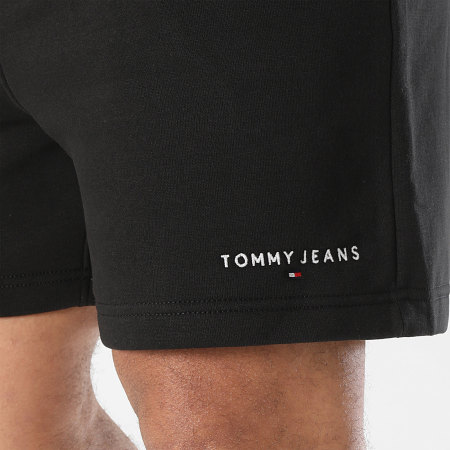 Tommy Jeans - Short Jogging Flag 0637 Noir