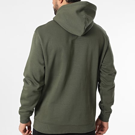 Tommy Jeans - Sudadera con capucha Logo Linear 0746 Verde caqui