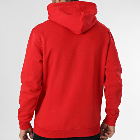 Tommy Jeans - Sweat Capuche Linear Logo 0746 Rouge