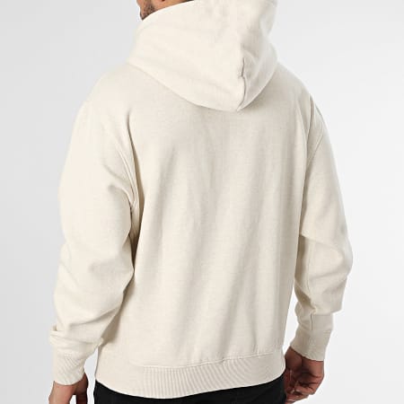 Tommy Jeans - Sweat Capuche Melange Flag 1174 Beige Clair