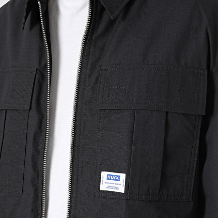 Hugo Blue - Veste Zippée Blino 50530801 Noir