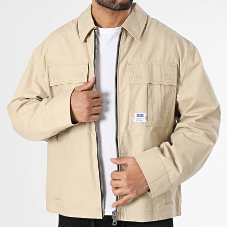 Hugo Blue - Veste Zippée Blino 50530801 Beige