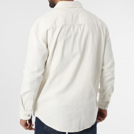 Tommy Jeans - Surchemise Cord 0671 Blanc