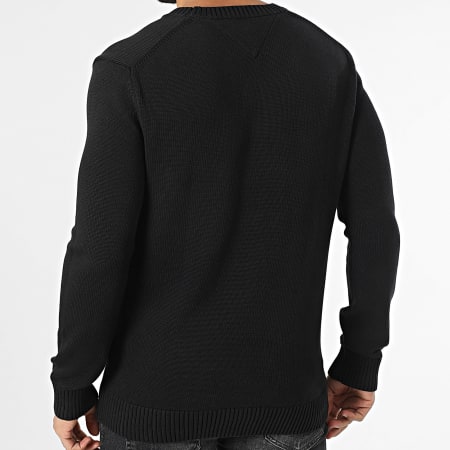 Tommy Jeans - Pull Slim Essentials 8370 Noir