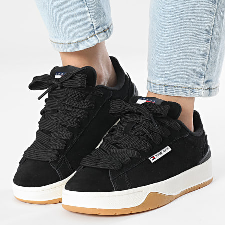Tommy Jeans - Baskets Femme Skate Sneaker 2677 Black