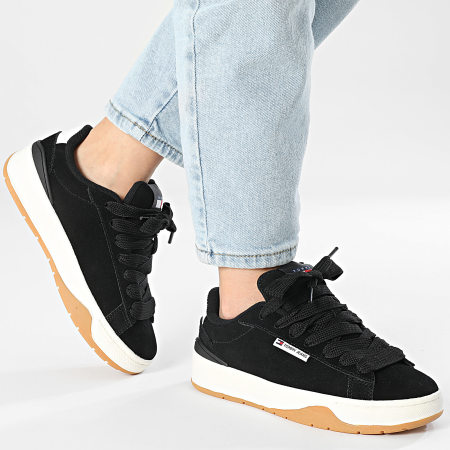 Tommy Jeans - Baskets Femme Skate Sneaker 2677 Black