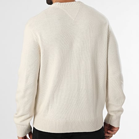 Tommy Jeans - Pull Varsity 1114 Beige