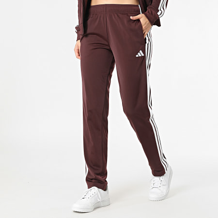 Adidas Sportswear Tuta donna 3 strisce JD2683 Bordeaux Ryses