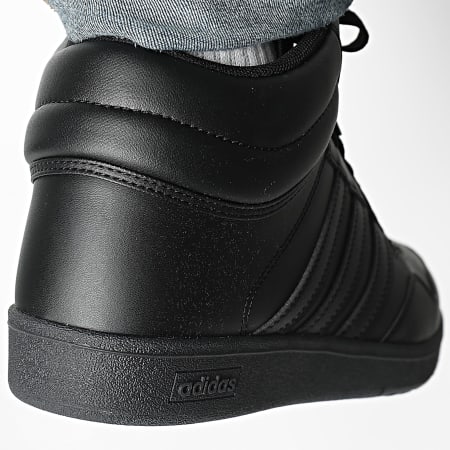 Adidas Sportswear - Baskets Montantes Hoops 4.0 JQ5212 Core Black Footwear White