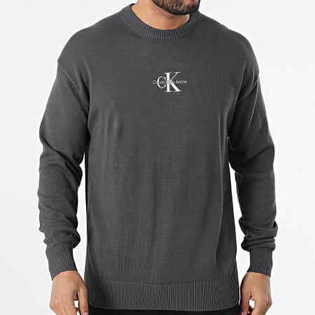 Calvin Klein - Pull 7404 Gris Anthracite
