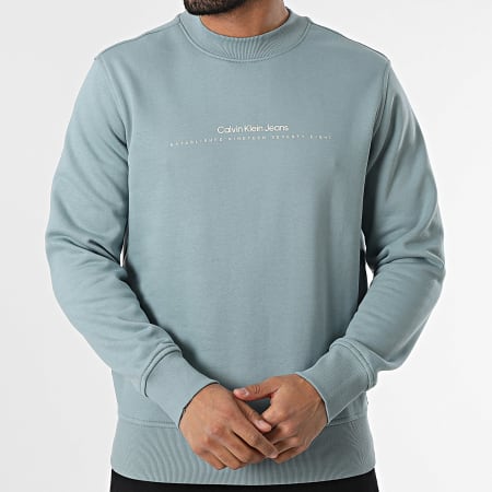 Calvin Klein - Sweat Crewneck 7119 Bleu Clair