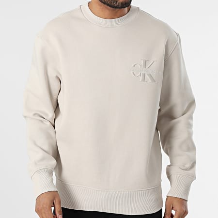 Calvin Klein - Sweat Crewneck 7105 Beige