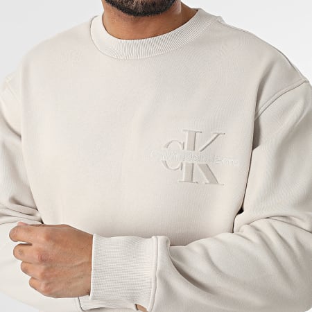 Calvin Klein - Sweat Crewneck 7105 Beige