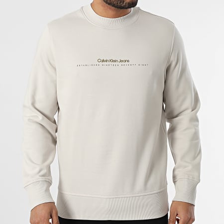Calvin Klein - Sweat Crewneck 7119 Beige