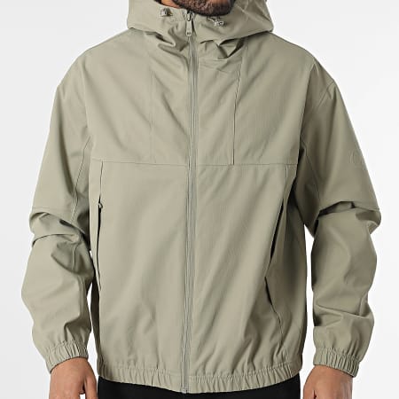 Calvin Klein - Veste Zippé Capuche 6715 Vert Kaki