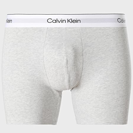 Calvin Klein - Lot De 3 Boxers NB3964A Gris Ciné Gris Anthracite Noir