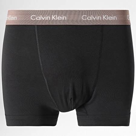 Calvin Klein - Lot De 3 Boxers Trunk U2662G Noir