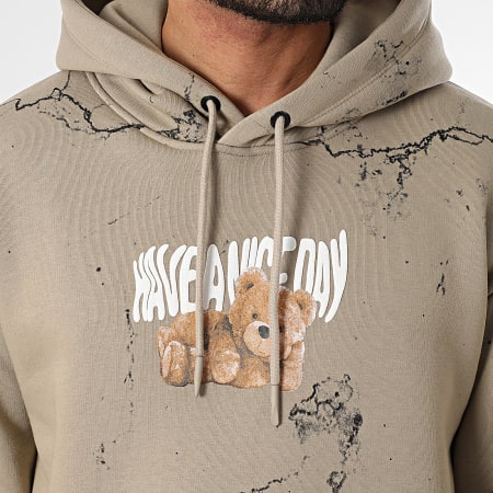 Classic Series - Sweat Capuche Beige Foncé