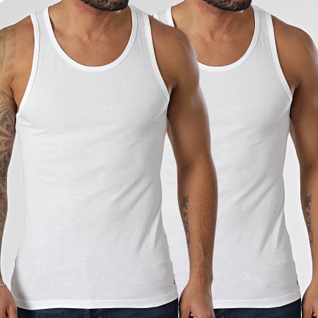 Diesel - Juego De 2 Camisetas De Tirantes Walty A17814-0LIAD Blancas