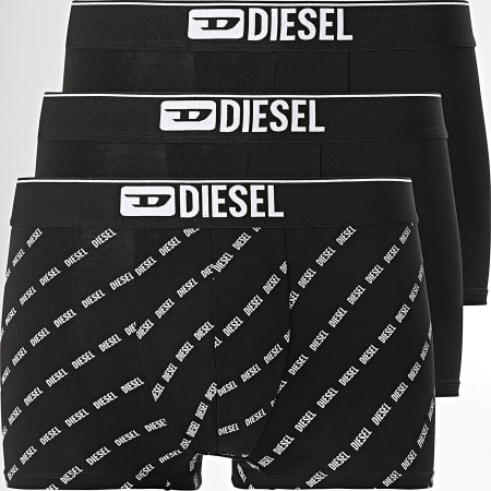 Diesel - Lot De 3 Boxers Damien A17752-0LHBI Noir