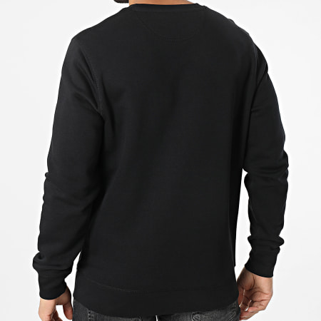 Luxury Lovers - Sweat Crewneck Embroidery Roses Noir