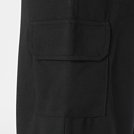 Only - Pantalon Cargo Femme Sania Noir