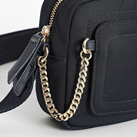 Tommy Hilfiger - Sac A Main Femme Spring Camera 6900 Bleu Marine Doré