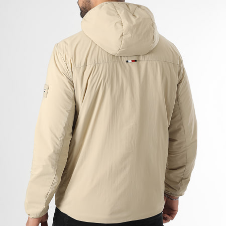 Tommy Hilfiger - Veste Zippée Capuche Tech Packable 8058 Beige