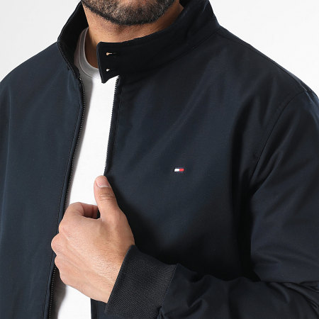 Tommy Hilfiger - Veste Zippée Harrington 7647 Bleu Marine