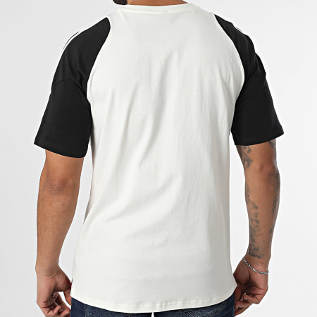 Adidas Sportswear - Tee Shirt De Sport A Bandes Manchester United JE3735 Blanc Noir