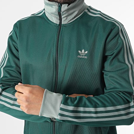 Adidas Originals - Beckenbauer JP2520 Green Stripe Zip Jacket - Ryses